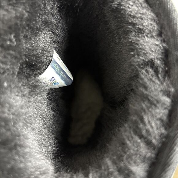 Womens UGG Boots Black Sunburst Short Suede Wool Sz 5 (fits 6) #1130726 $180 - Picture 13 of 16